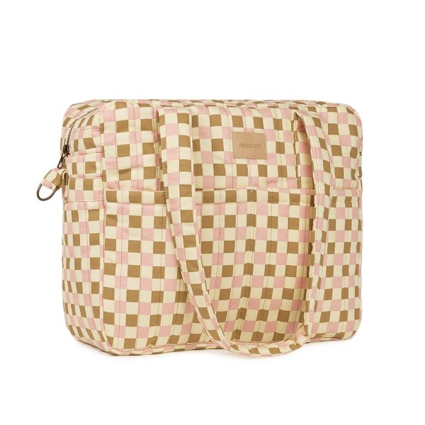 Sac à langer poussette imperméable Hyde Park Yellow Pink Mosaic