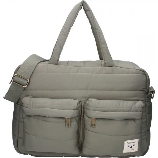 Sac à langer avec matelas à langer - Matelassé imperméable vert