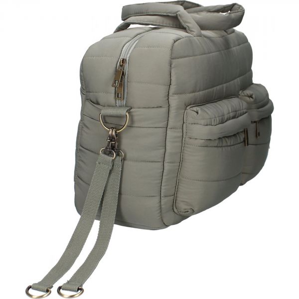 Sac à langer avec matelas à langer - Matelassé imperméable vert