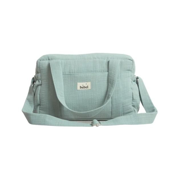 Sac à langer effet lin lagon Middle