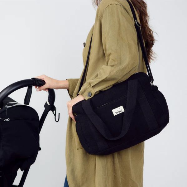 Sac à langer Middle Réglisse