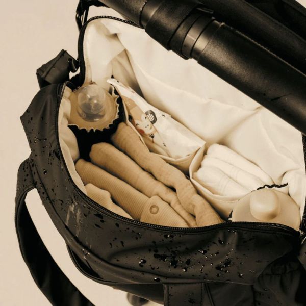 Sac à langer compact Middle imperméable multi-poches poussette Kaki