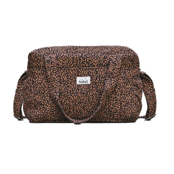 Sac à langer Middle Collection Léopard Noir