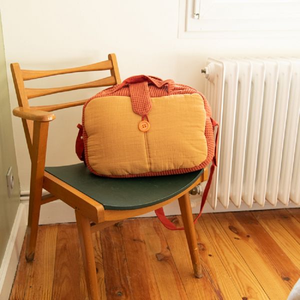 Sac à langer noisette
