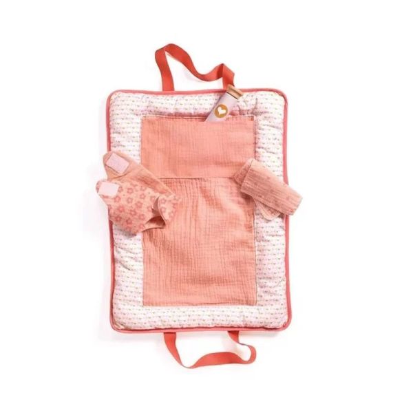 Sac à langer Pink Peak pour poupée Poméa