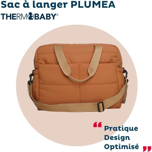 Sac à langer Pluméa Ocre