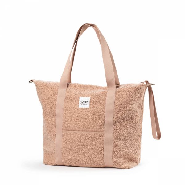 Sac à langer Soft Shell  Pink Bouclé