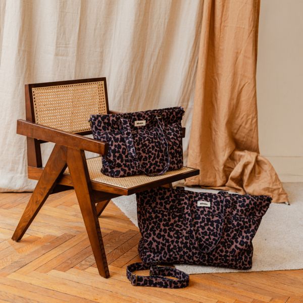 Sac à langer Madrid XXL Léopard