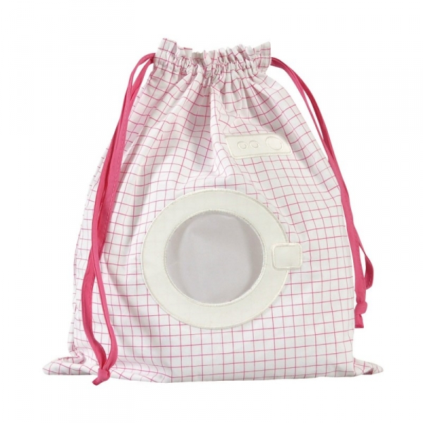 Sac à linge bébé Rose