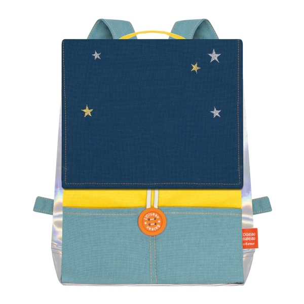 Sac à dos enfant Astro Moutarde & Gauloise personnalisable