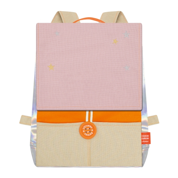 Sac à dos enfant Astro Orange & Poudre personnalisable