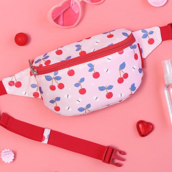 Sac banane enfant Cerises