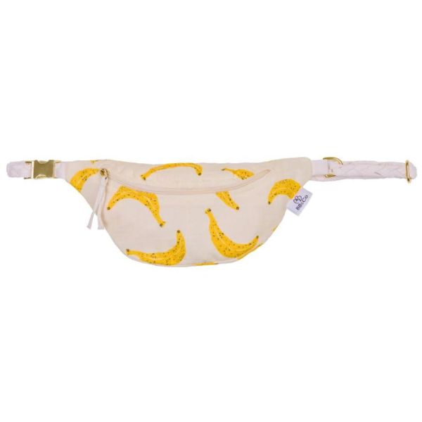 Sac banane pour enfant en gaze de coton bananes
