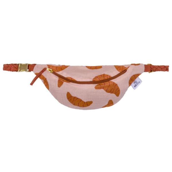 Sac banane pour enfant en gaze de coton croissants