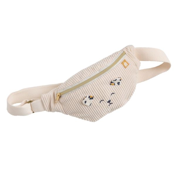 Sac banane Léopard rose