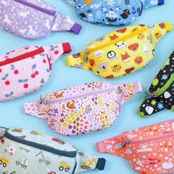 Sac banane enfant Fleurs du jardin