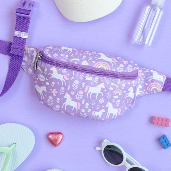 Sac banane enfant Rêves de licorne