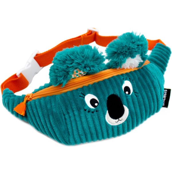 Sac banane enfant velours Berlingos le koala
