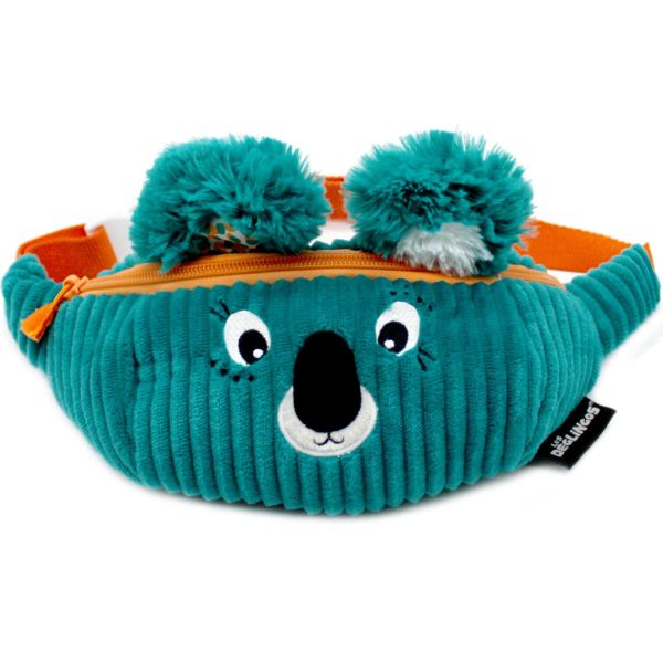 Sac banane enfant velours Berlingos le koala