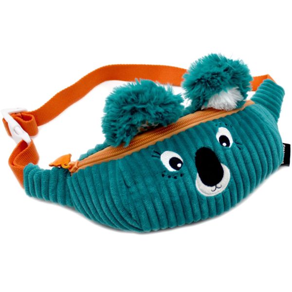Sac banane enfant velours Berlingos le koala