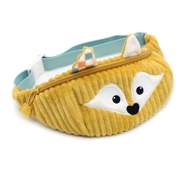Sac banane enfant velours Cyranos le Renard