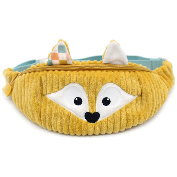 Sac banane enfant velours Cyranos le Renard