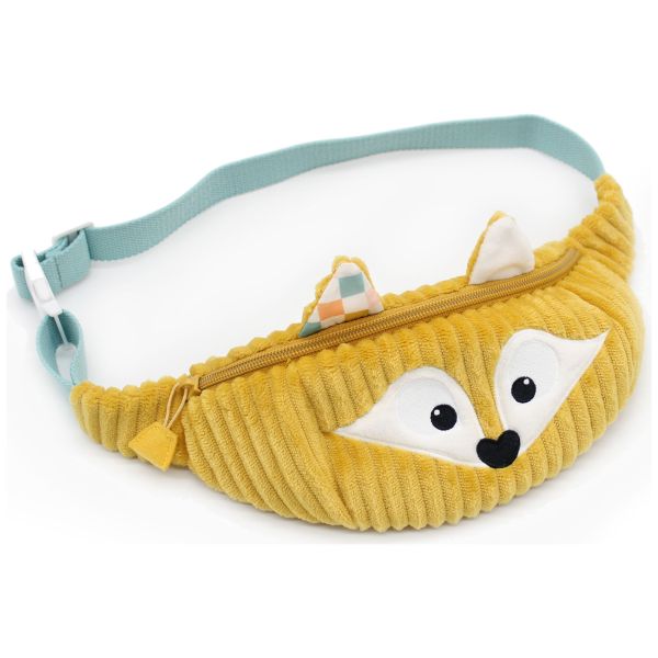 Sac banane enfant velours Cyranos le Renard