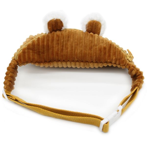 Sac banane enfant velours Spéculos le Tigre