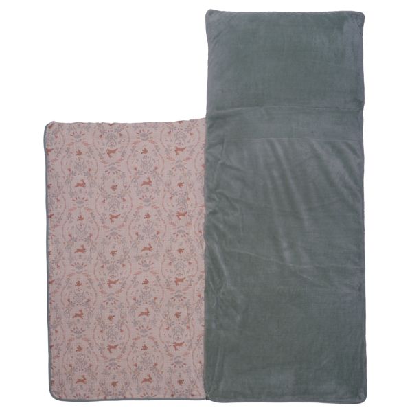 Sac de couchage enfant pliable & nomade jardin enchanté