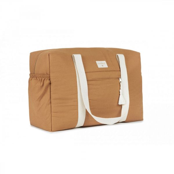 Sac à langer Opéra nid d'abeille Caramel