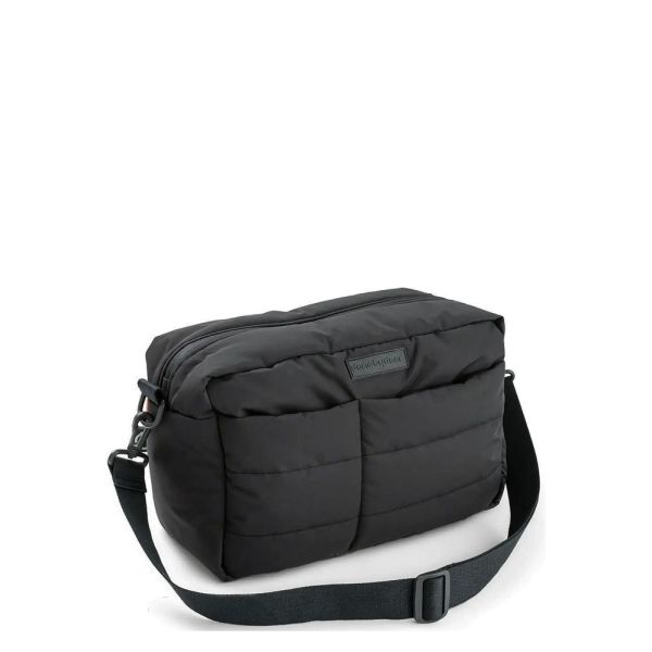 Sac de poussette matelassé Noir