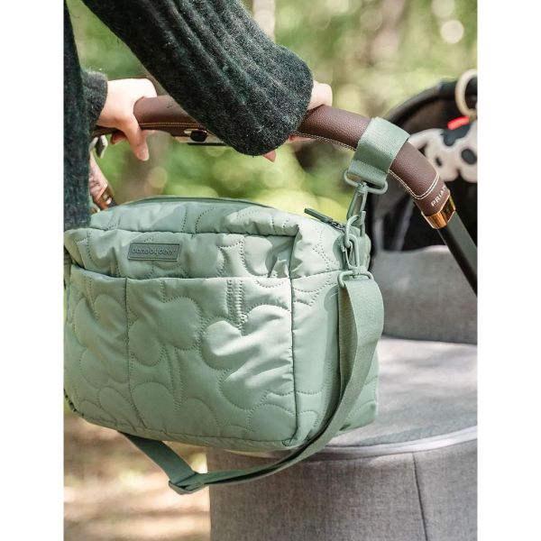 Sac de poussette matelassé Vert