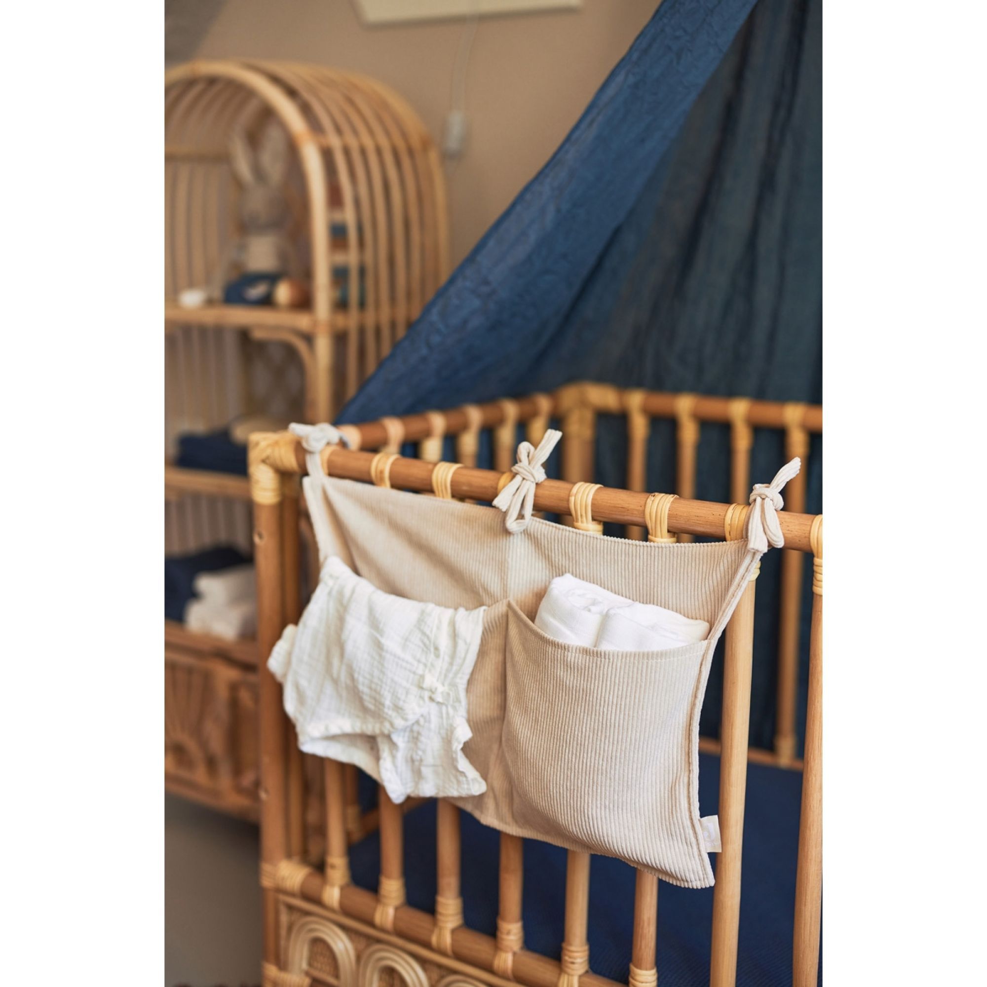 Sacs de rangement pour lit de bébé, chariot de poche pour couche-culotte,  accessoires pour bébés, nouveau-né