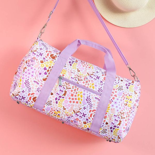 Sac week-end Fleurs du jardin