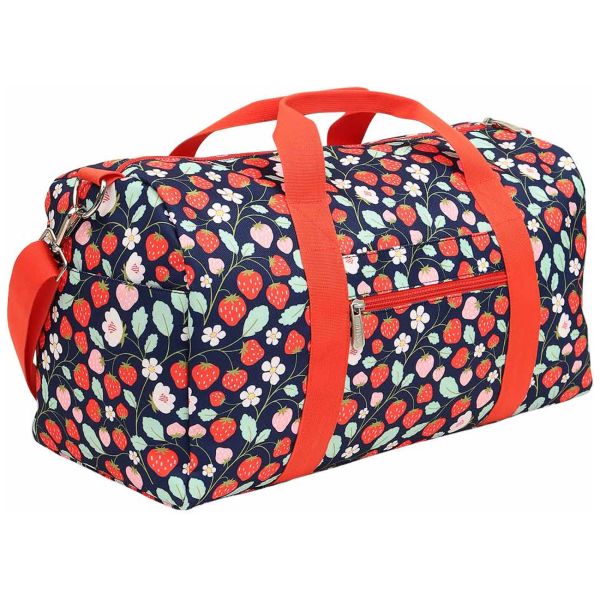 Sac de voyage enfant avec bandoulière Fraises