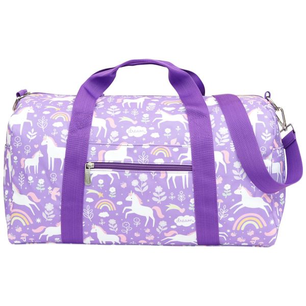 Sac de voyage enfant avec bandoulière Rêves de licorne