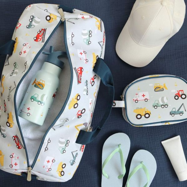 Sac de voyage enfant avec bandoulière Véhicules
