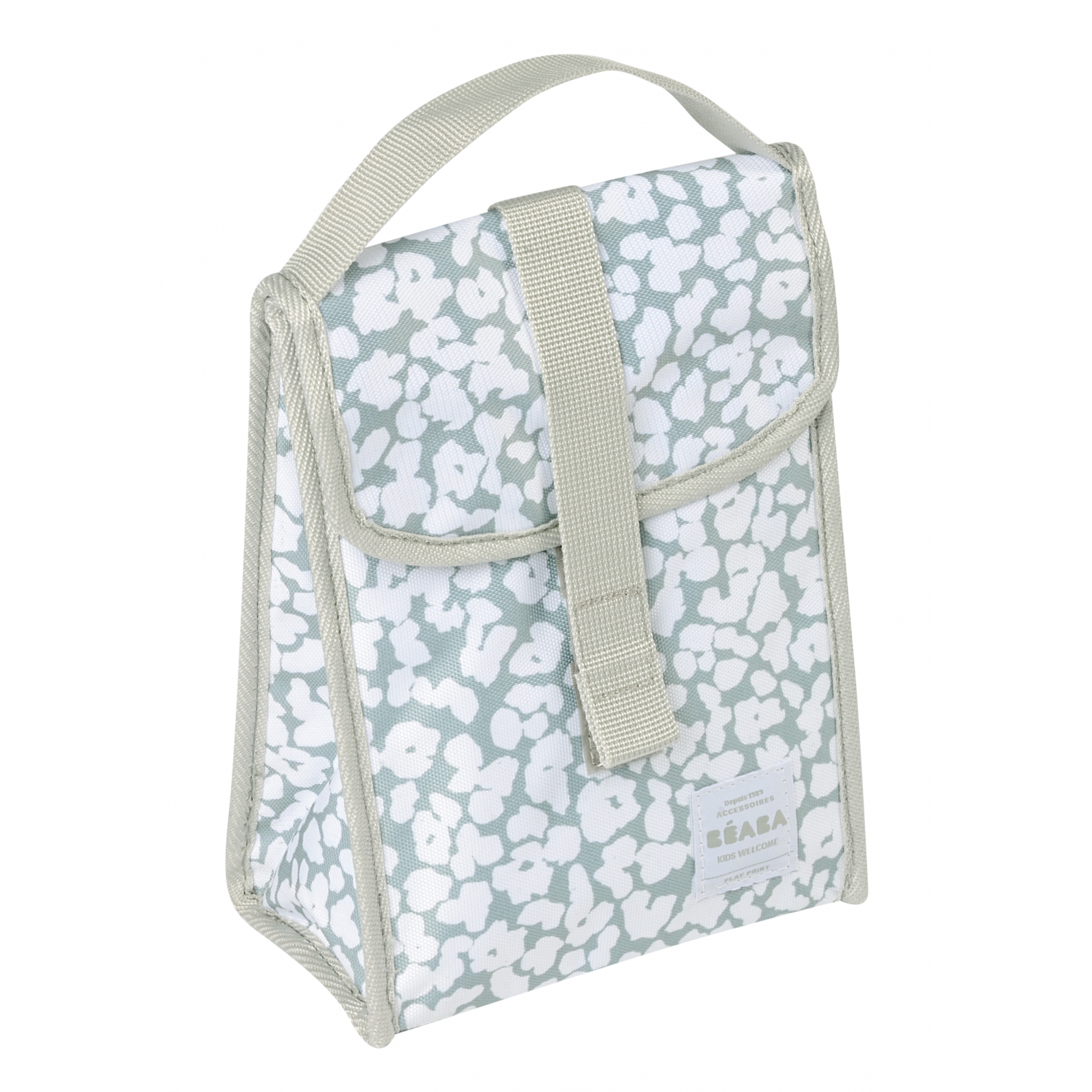 Sac à dos à langer fleurs – Boobébé