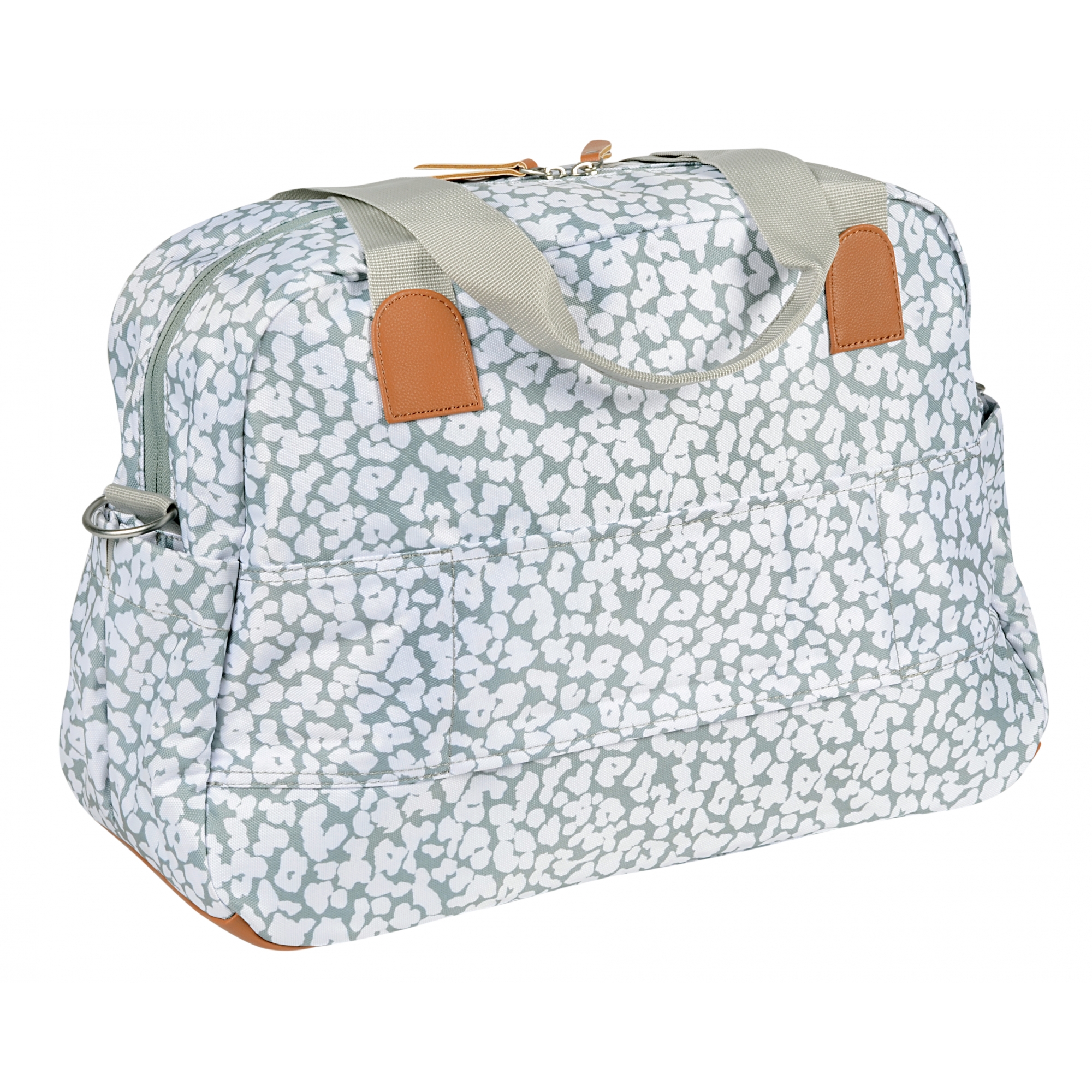 Sac à dos à langer fleurs – Boobébé