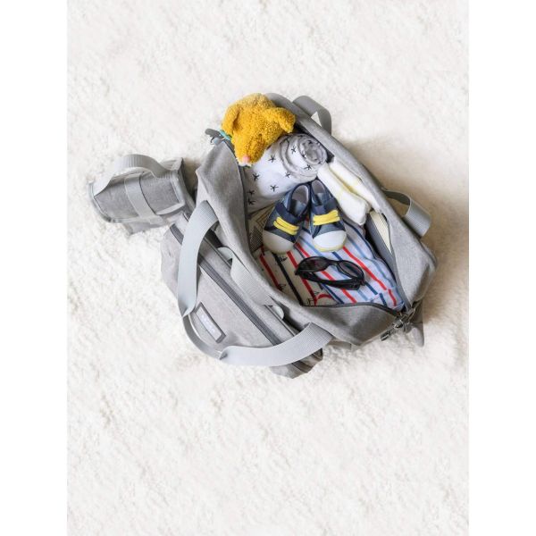 Sac à langer Genève Gris chiné