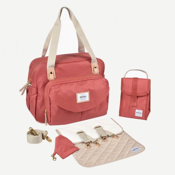 Sac à langer Genève Terracotta