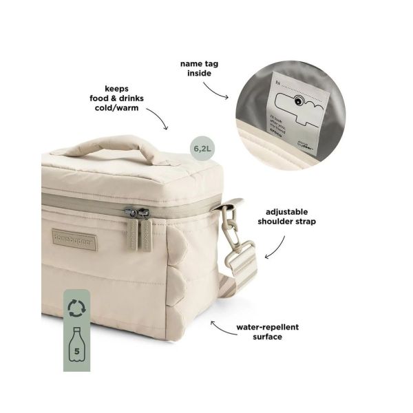 Sac isotherme matelassé Croco Sable