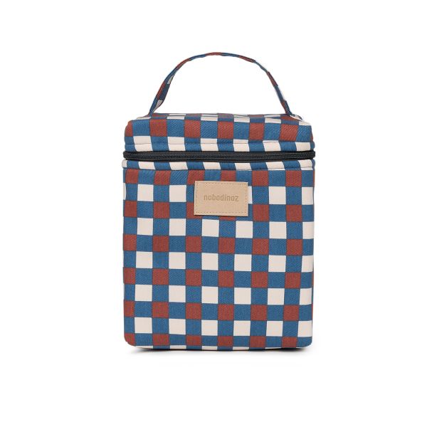 Sac repas isotherme Hyde Park Blue Red Mosaic