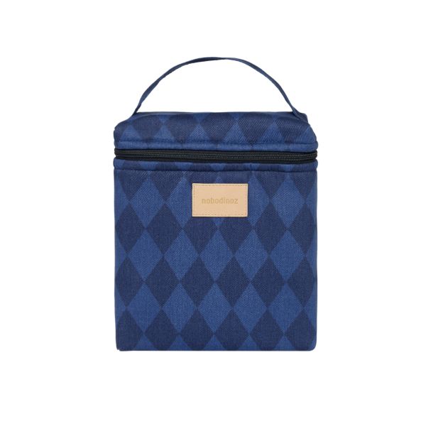 Sac repas isotherme Hyde Park Denim Blue Diamonds