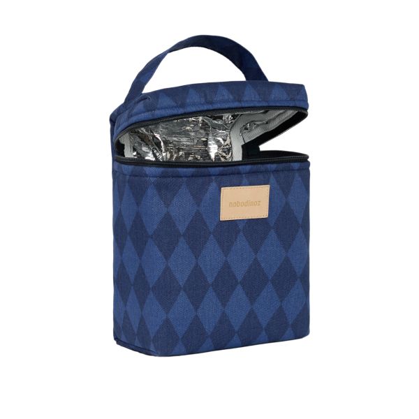 Sac repas isotherme Hyde Park Denim Blue Diamonds