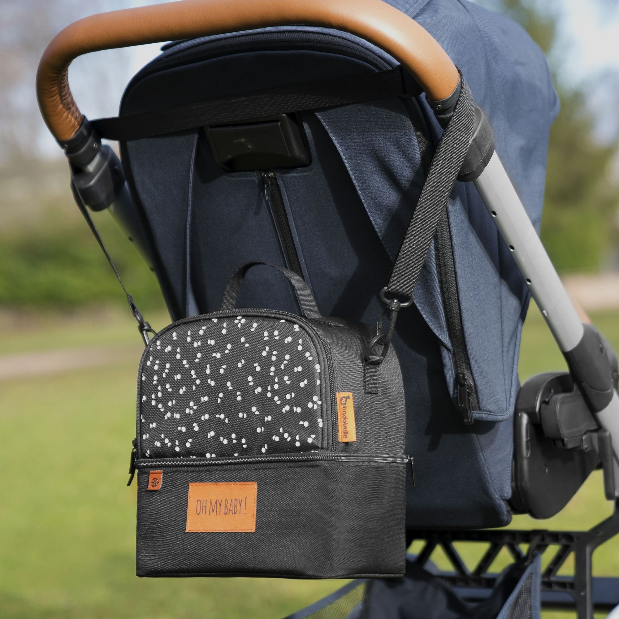 Sac Repas Isotherme 2 Compartiments Made In Bebe