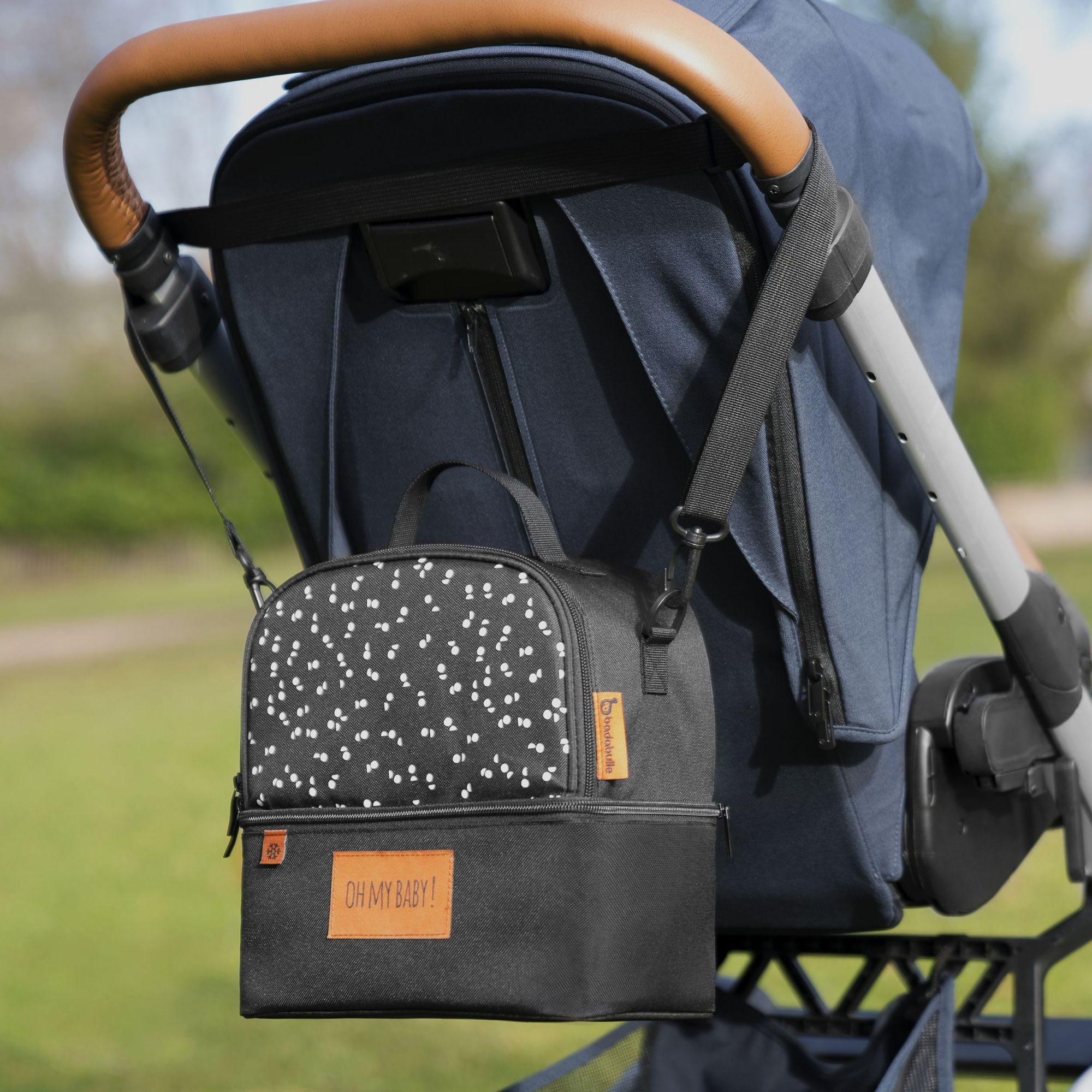 Sac à langer Bébé , sac de chambre d'enfant avec compartiments isolés, sac  de voyage