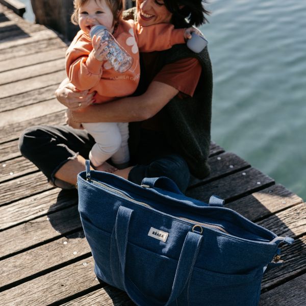 Sac à langer Madrid Denim