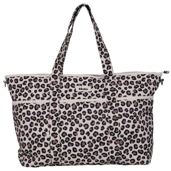 Sac à langer Madrid XXL Léopard Clay