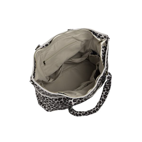 Sac à langer Madrid XXL Léopard Clay